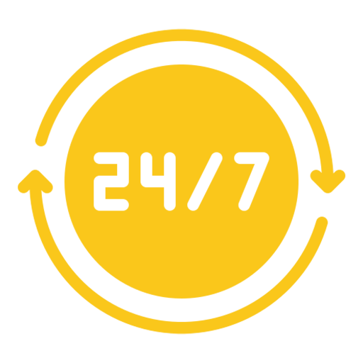 24/7 Availability